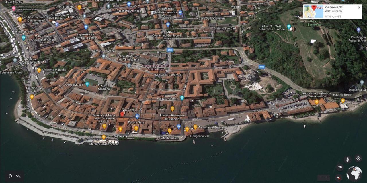Kindness Art Apartment In Historic Center Arona Esterno foto